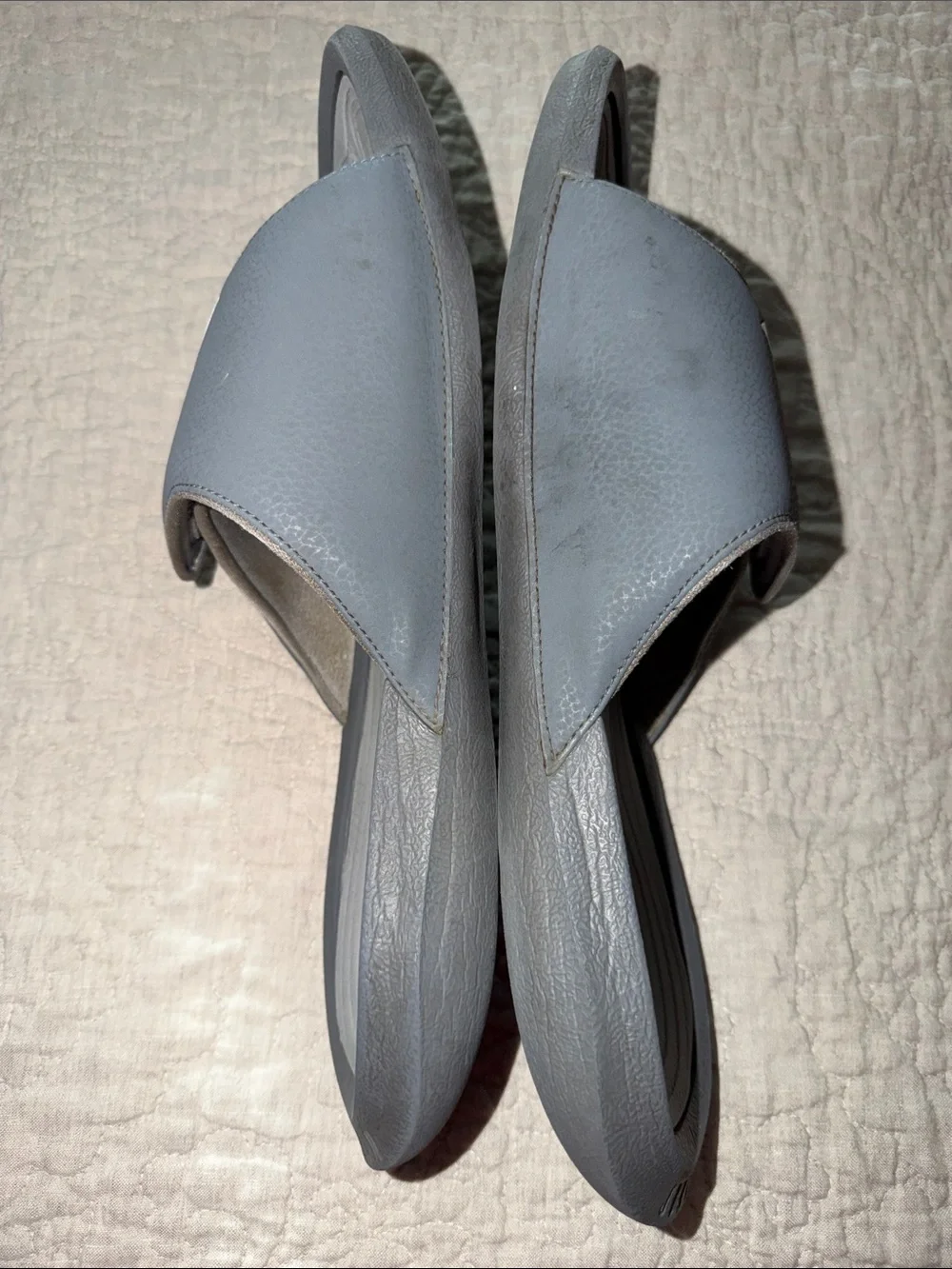 Jordan Men's Slate Gray Slide Sandals with White Jumpman